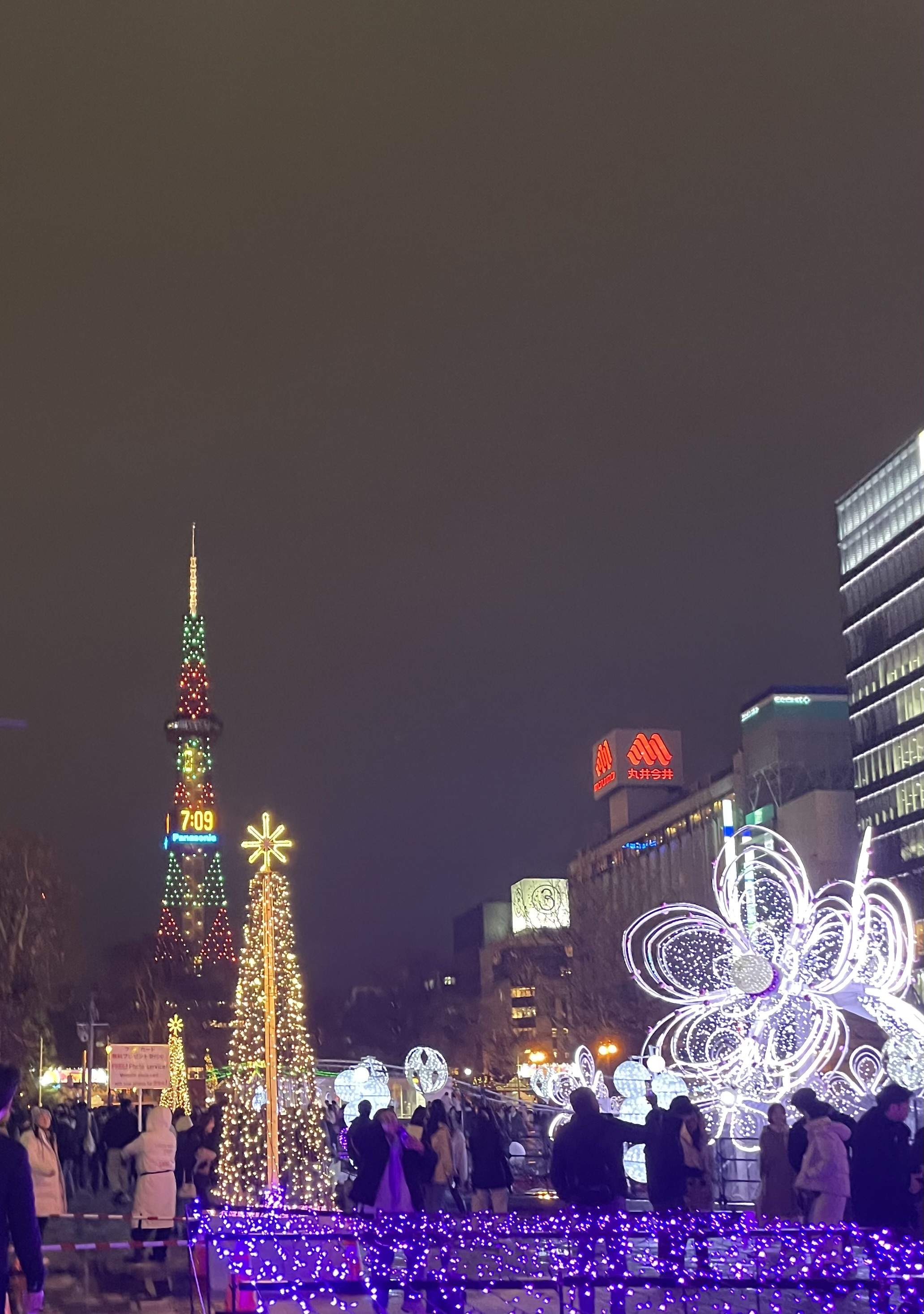 Sapporo’s Dazzling Christmas Illumination Experience